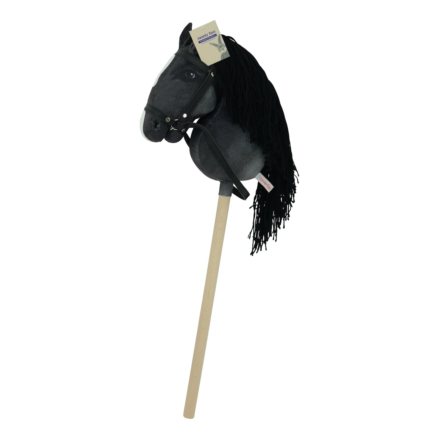 Sweety Toys 14224 Hobbyhorse Steckenpferd ohne Rollen geeignet für Hobbyhorsing Turniere