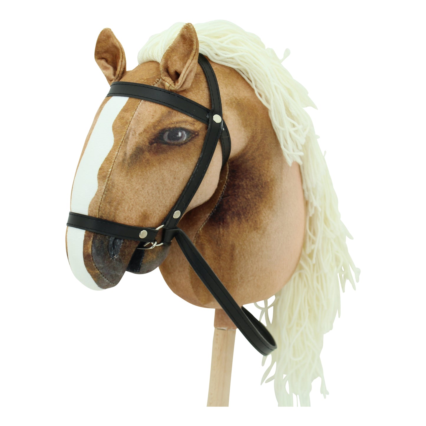 Haasenstrauch Sweety Toys Hobbyhorse-2er Set Steckenpferd in hellbraun und in dunkelbraun geeignet für Hobbyhorsing & Transportbeutel