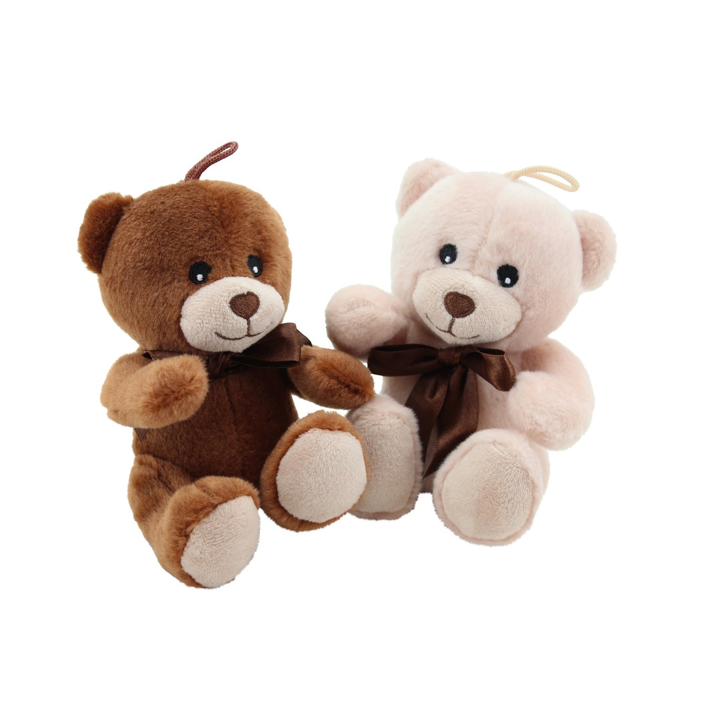 Sweety Toys 14729 Teddybär 2er Set aus recyceltem Material- Plüschtiere zum Kuscheln aus recycelten Plastikflaschen