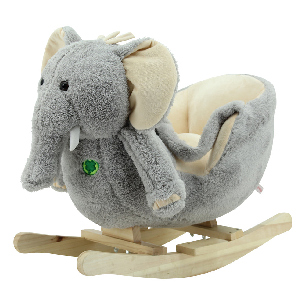 SWEETY TOYS 3624 éléphant animal à bascule Nellie fauteuil à bascule de haute qualité
