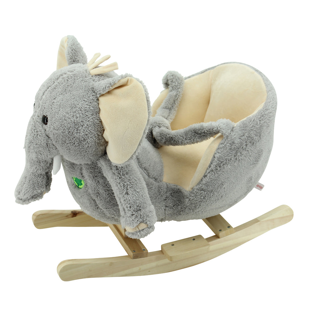 SWEETY TOYS 3624 éléphant animal à bascule Nellie fauteuil à bascule de haute qualité