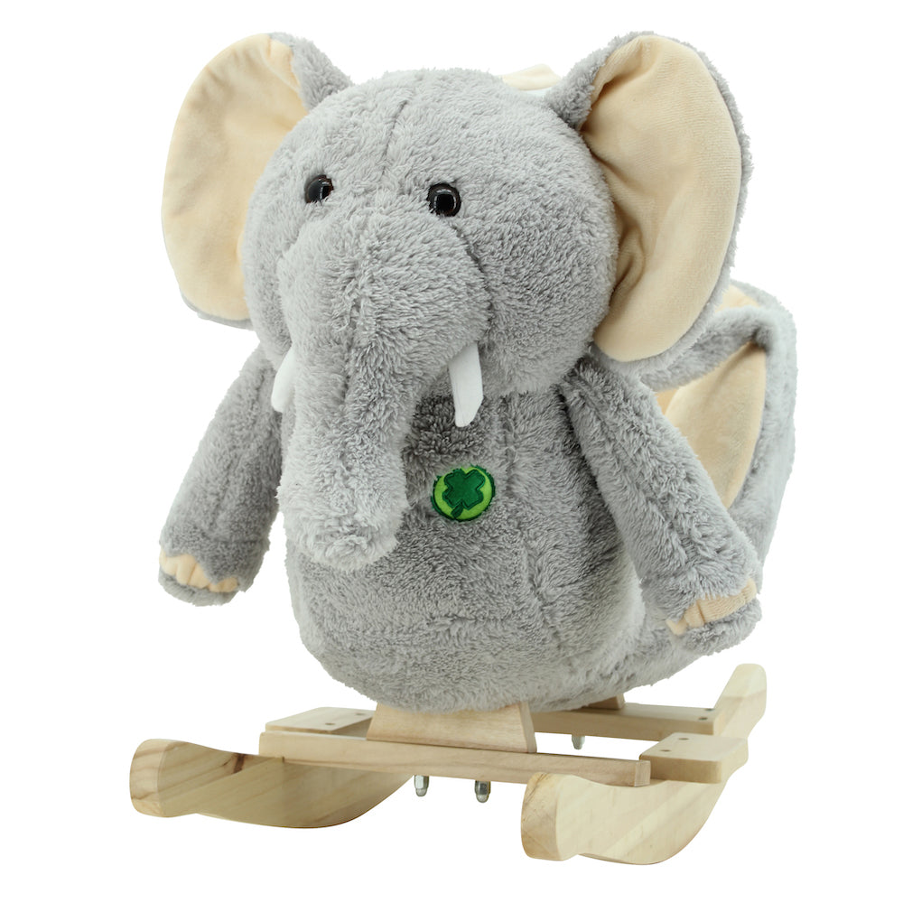 SWEETY TOYS 3624 éléphant animal à bascule Nellie fauteuil à bascule de haute qualité