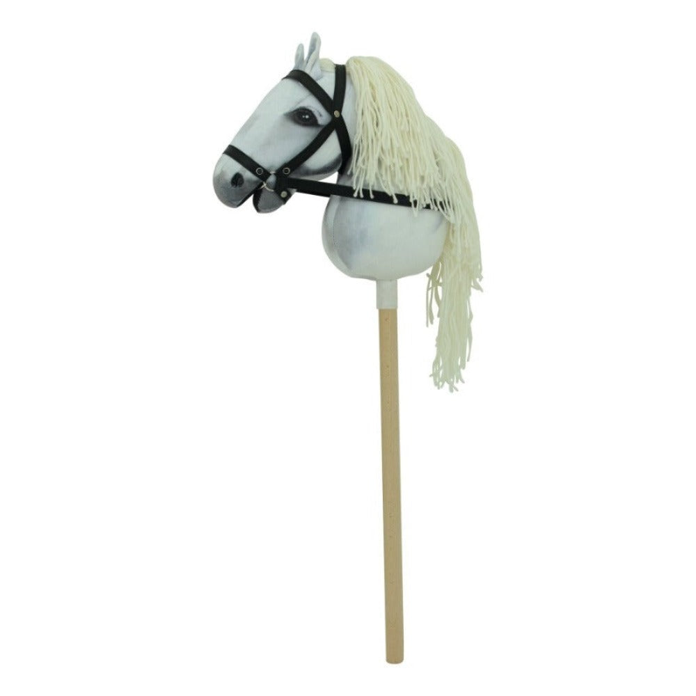 Haasenstrauch Sweety Toys Hobbyhorse Steckenpferd weiß geeignet für Hobbyhorsing & Transportbeutel Turnbeutel