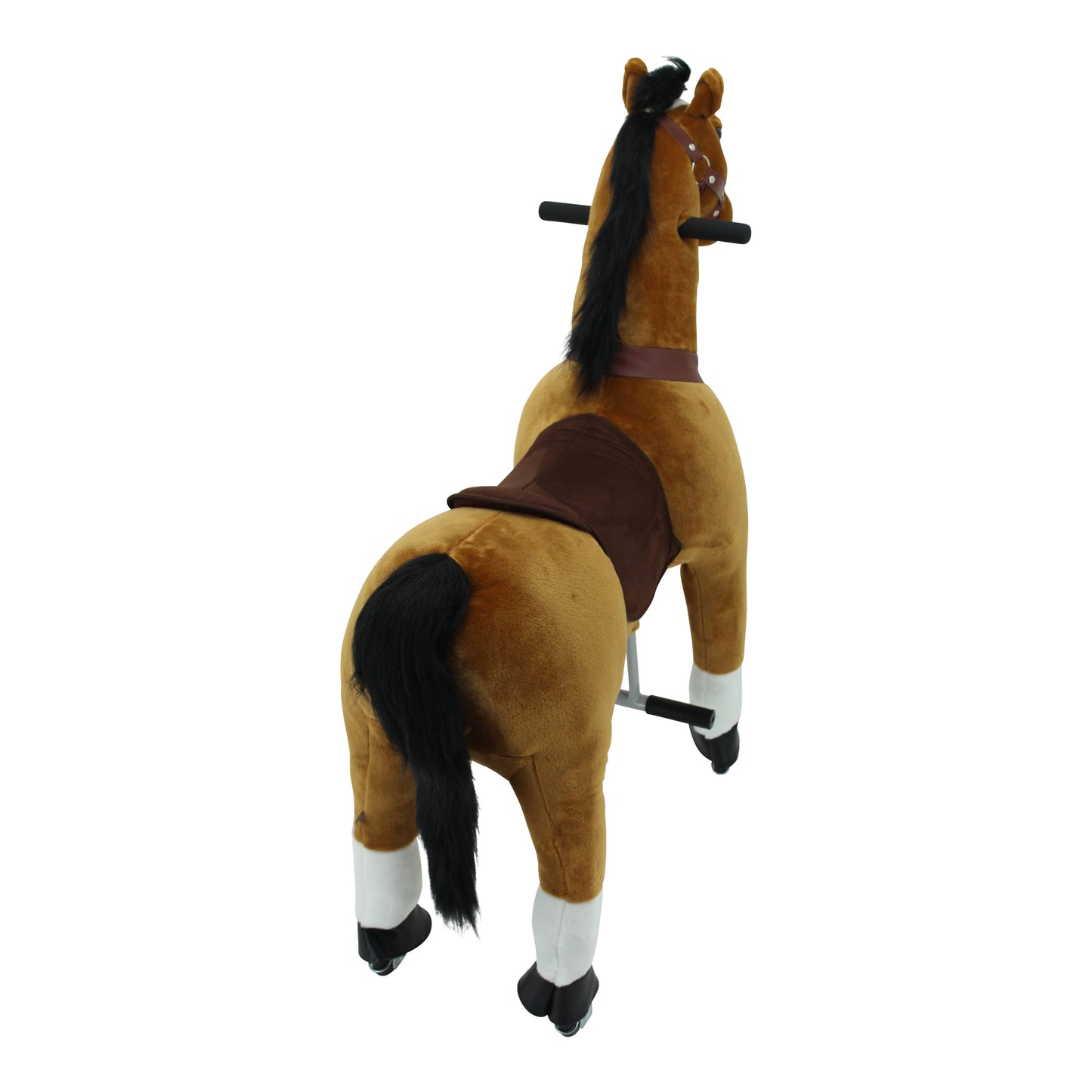 Sweety Toys 7363 BROWNIE horse riding animal on wheels for 4 to 9 years -RIDING ANIMAL