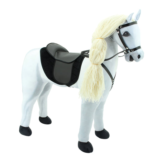 Haasenstrauch Sweety Toys 14347 Stehpferd zum Reiten- Plüschpferd Reittier