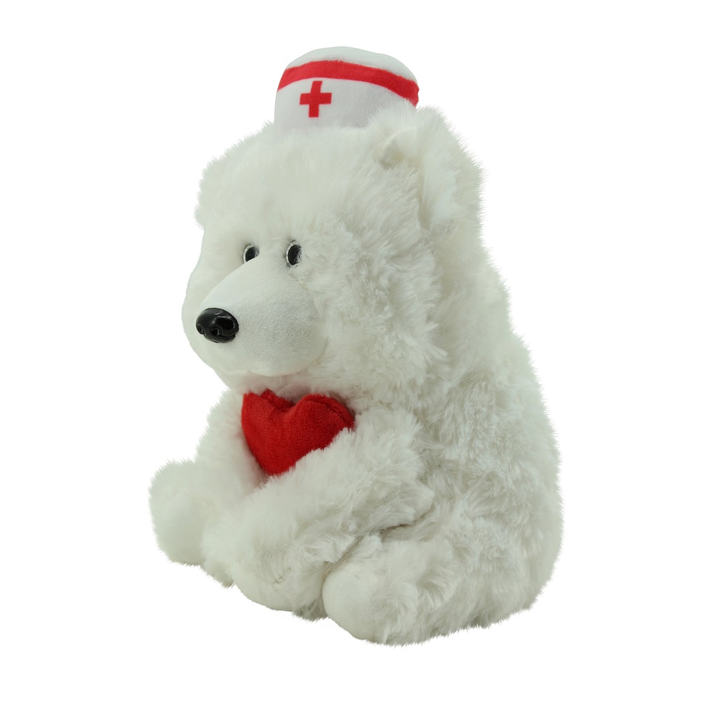 Sweety Toys 14712 Doktor Teddybär Eisbär 24cm & Kuscheltier mit Doktormütze