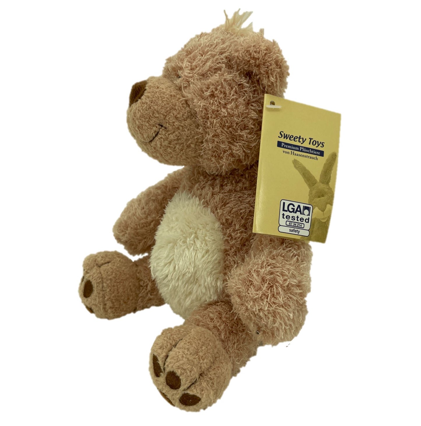 Sweety Toys 612147 Teddy Bear Teddy Willi 25 cm - available in 2 colors (beige and white)