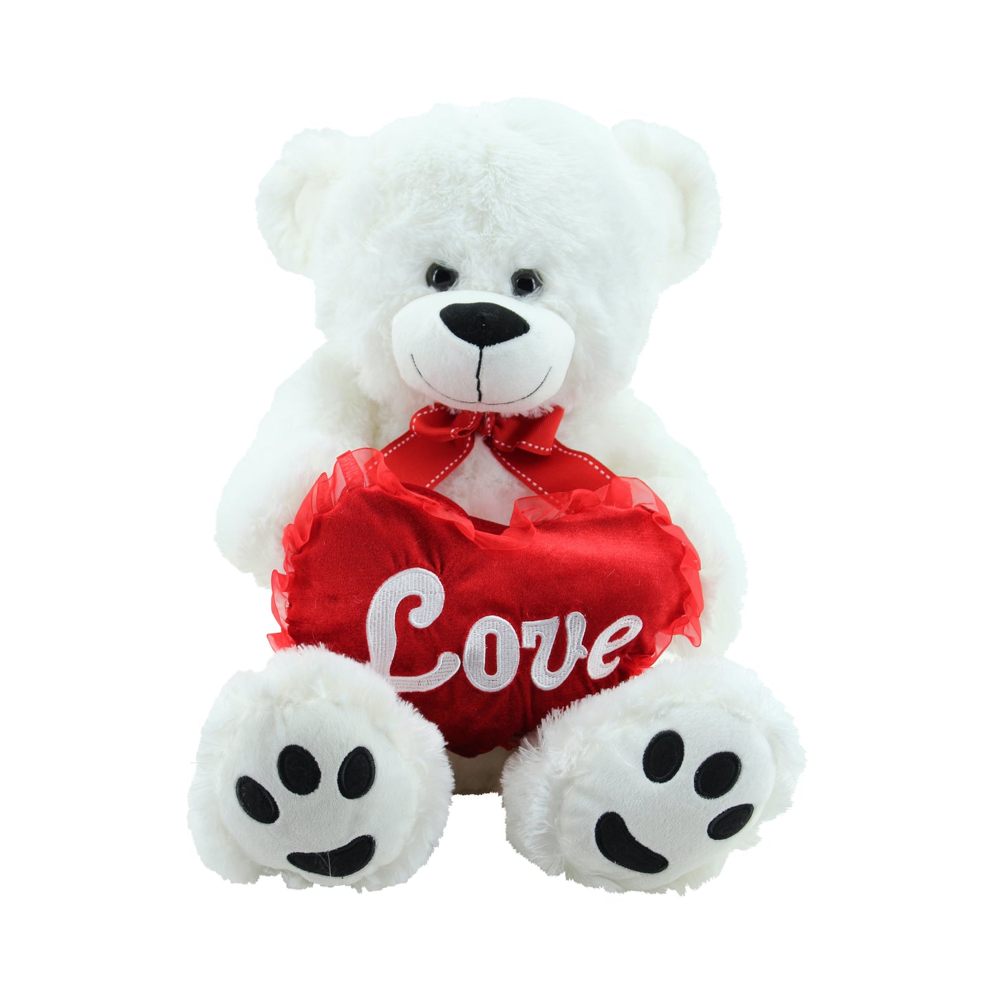 valentine bär xxl kuschelteddy love bär supersüss weiss