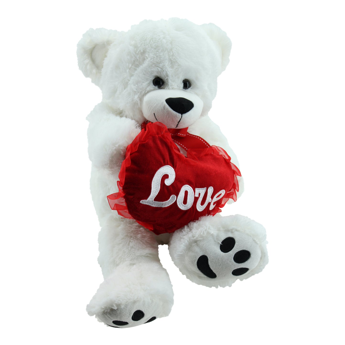 valentine bär xxl kuschelteddy love bär supersüss weiss