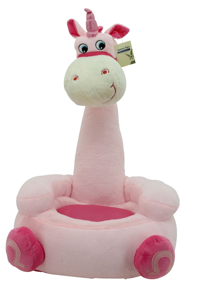 sweety toys 7004 betti kindersitzkissen sitzsack -pinkes einhorn kindersessel