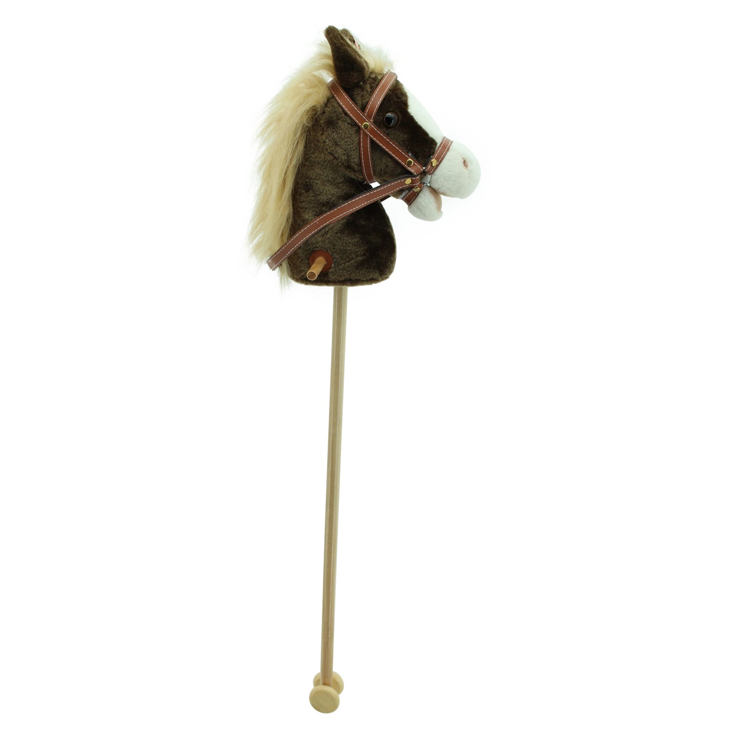 b- ware sweety toys 6410 steckenpferd miss chocolate mit beiger mähne- ohne funktion
