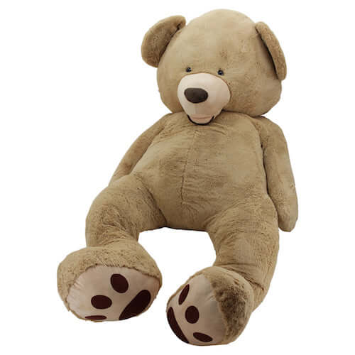 sweety toys 8018 teddy plüschtier riesenbär 240 cm xxl giant teddy bär kuscheltier