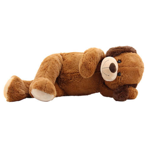 sweety toys 10172 hund barry plüschhund kuschelhund xxl riesen teddy braun 100 cm