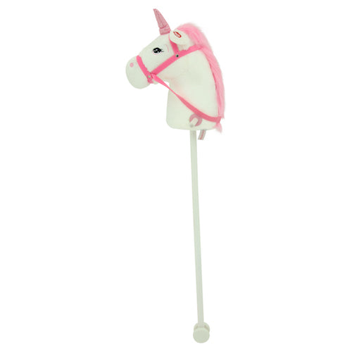 b- ware sweety toys 10554 einhorn steckenpferdweiss mit funktion gewieher und galoppgeräusch