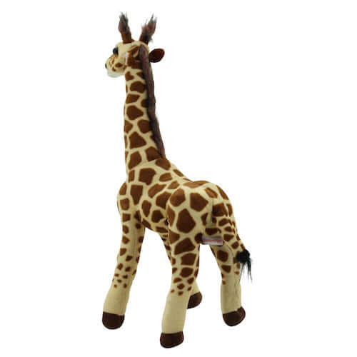 sweety toys 10561 plüsch giraffe stofftier stehend 53 cm, gelb braun kuscheltier giraffe für kinder