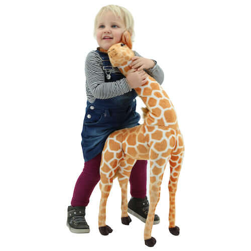 sweety toys 10578 giraffe stehend 89 cm plüsch giraffe plüschtier kuscheltier dekogiraffe