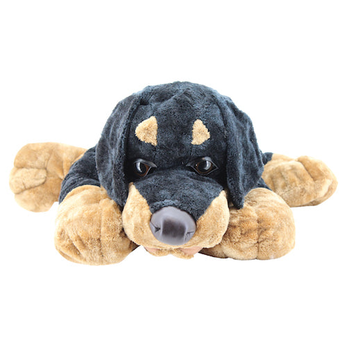 sweety toys 10752 rottweiler liegend 80 cm soft sehr weiche stopfung