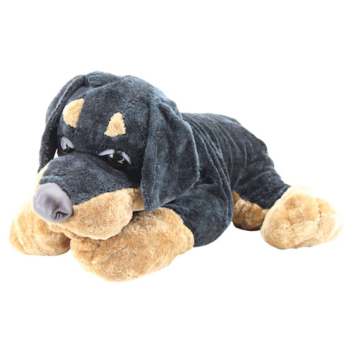 sweety toys 10752 rottweiler liegend 80 cm soft sehr weiche stopfung