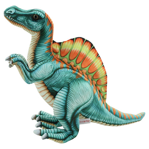 sweety toys 10820 kuscheltier dinosaurier  66 cm blaugrün spinosaurus -dornenechse -