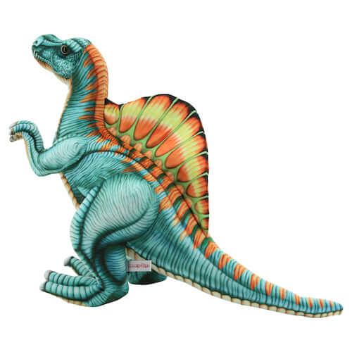 sweety toys 10820 kuscheltier dinosaurier 66 cm blaugrün spinosaurus -dornenechse -