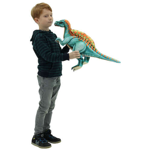 sweety toys 10820 kuscheltier dinosaurier 66 cm blaugrün spinosaurus -dornenechse -
