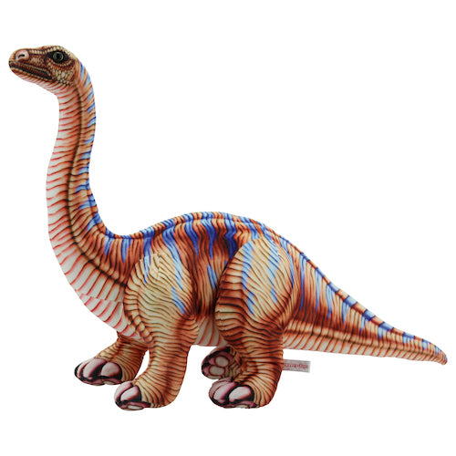 sweety toys 10851 kuscheltier dino 78 cm braun dinosaurier apatosaurus - trügerische echse-