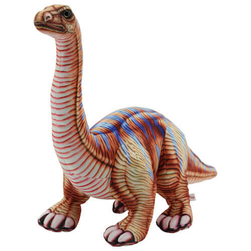 sweety toys 10851 kuscheltier dino 78 cm braun dinosaurier apatosaurus - trügerische echse-