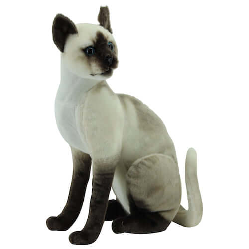 sweety toys 10929 kuscheltier siam katze sitzend 46 cm