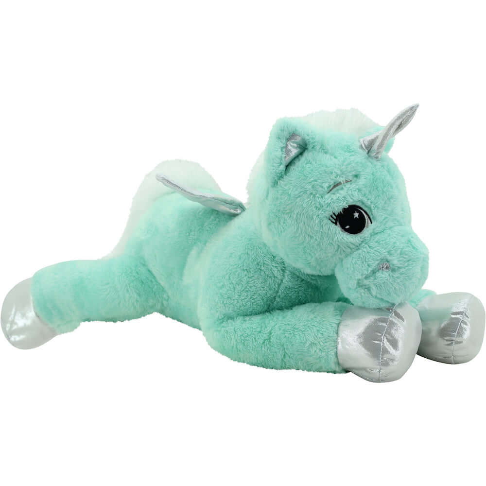 sweety toys 11728 einhorn plüschtier kuscheltier 65 cm türkis mint