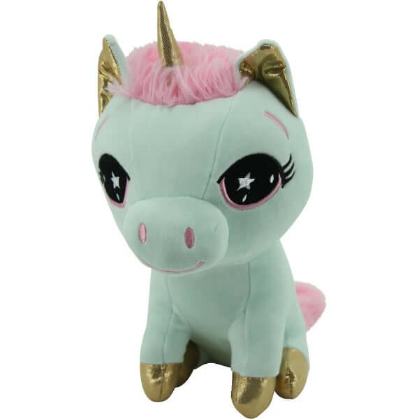 sweety toys 11735 einhorn plüschtier kuscheltier 25 cm sitzend türkis-mint