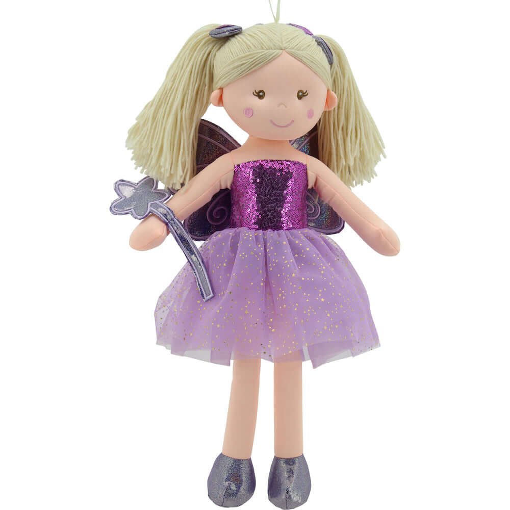 sweety toys 11834 stoffpuppe fee plüschtier prinzessin 60 cm pink