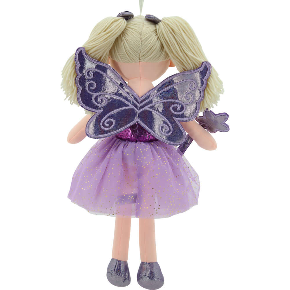 sweety toys 11834 stoffpuppe fee plüschtier prinzessin 60 cm pink