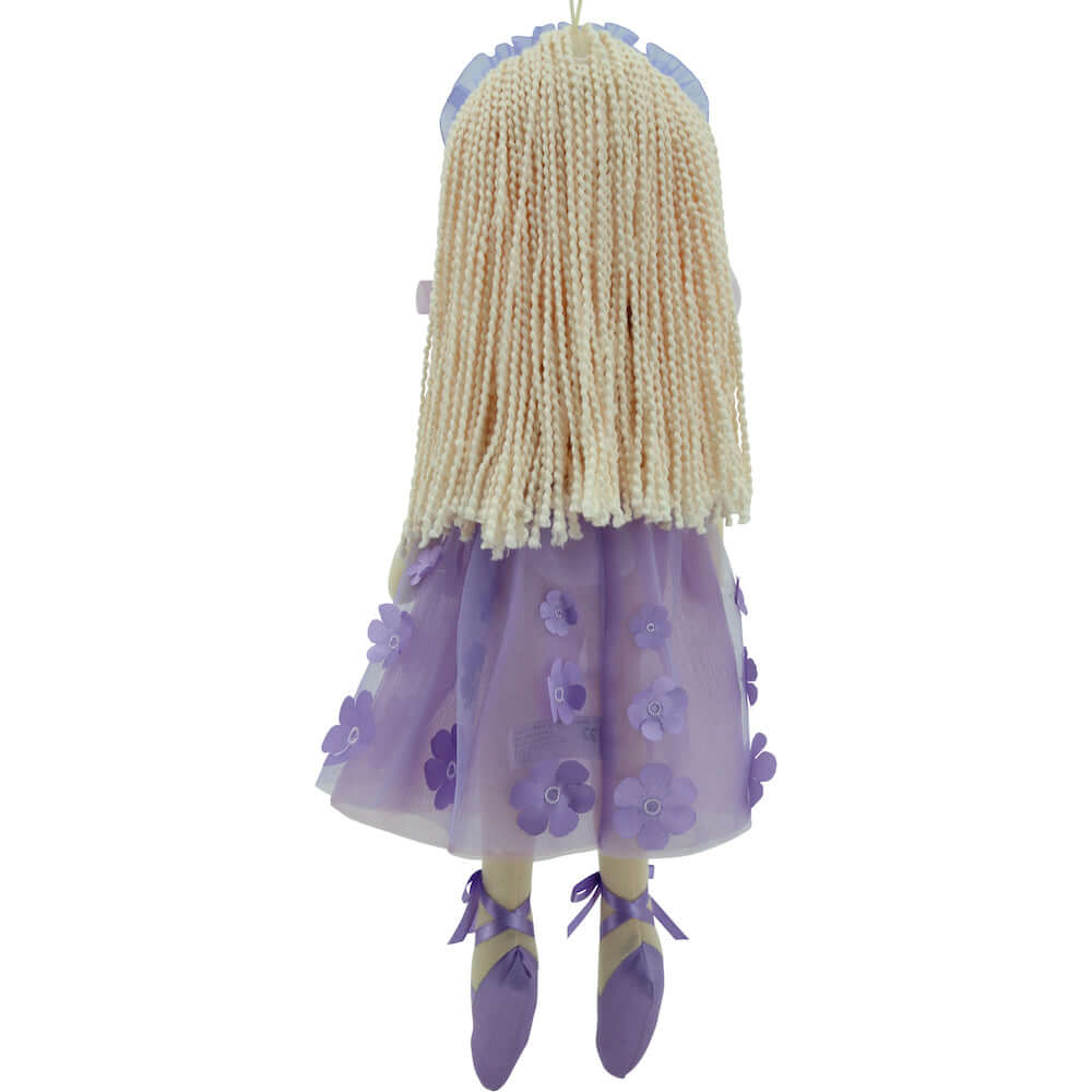 sweety toys 11872 stoffpuppe softpuppe ballerina plüschtier prinzessin 50 cm lila