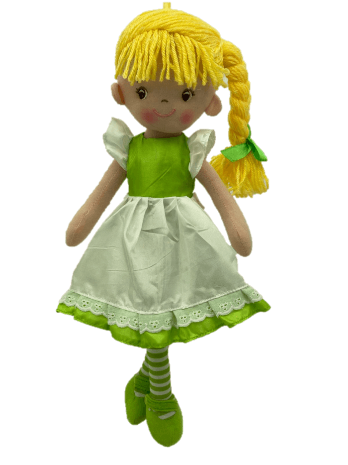 sweety toys 13319 stoffpuppe softpuppe ballerina fee plüschtier prinzessin 40 cm grün