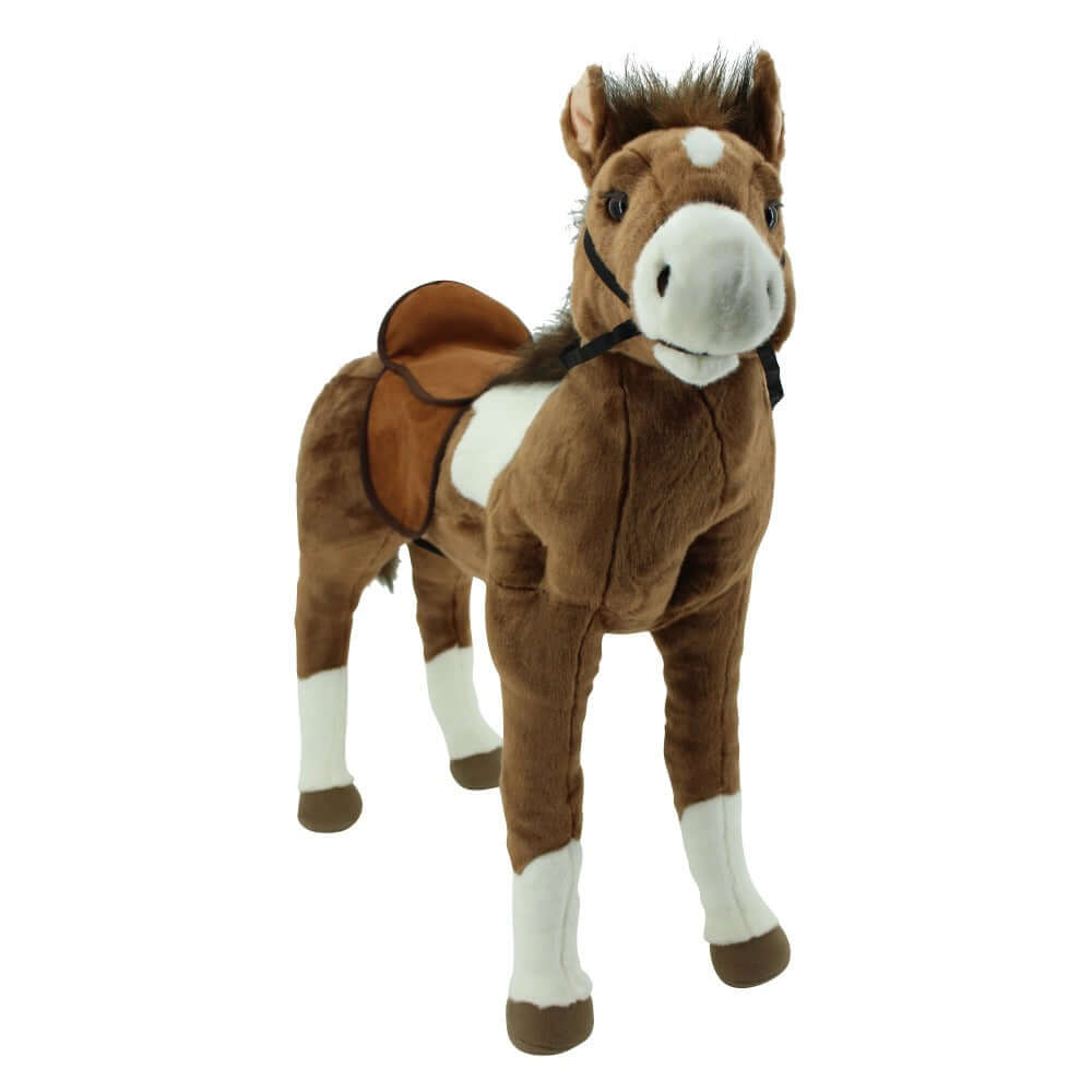sweety toys premium edition 13692 spielzeugpferd polo das pony stehpferd reitpferd