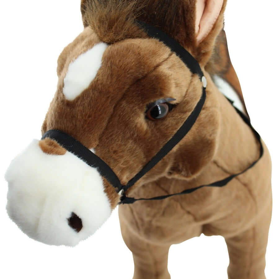 sweety toys premium edition 13692 spielzeugpferd polo das pony stehpferd reitpferd