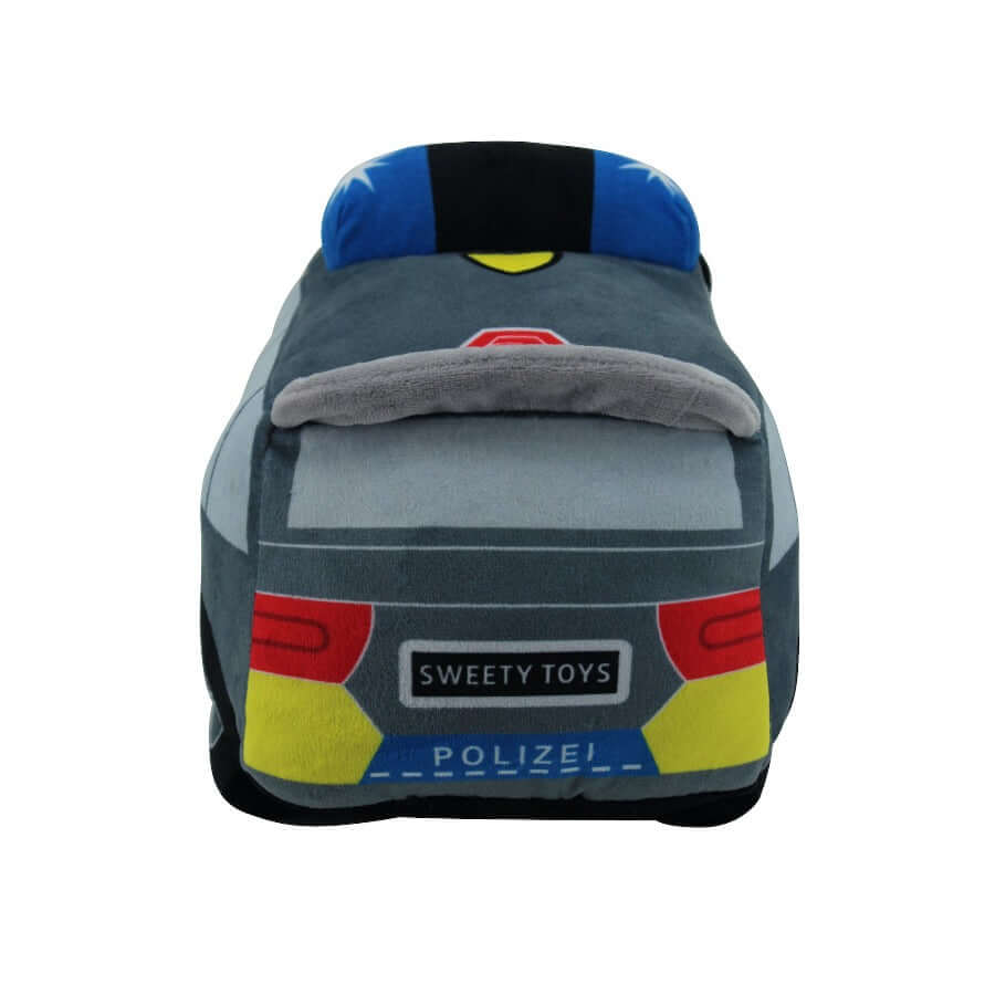 sweety toys 13784 polizeiauto plüsch auto plüschtier kuscheltier police polizeiwagen