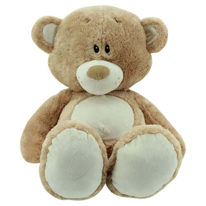 sweety toys 2871 schlenkerbär teddybär 75cm - kuschelbär kuscheltier stoffbär stofftier teddy in beige