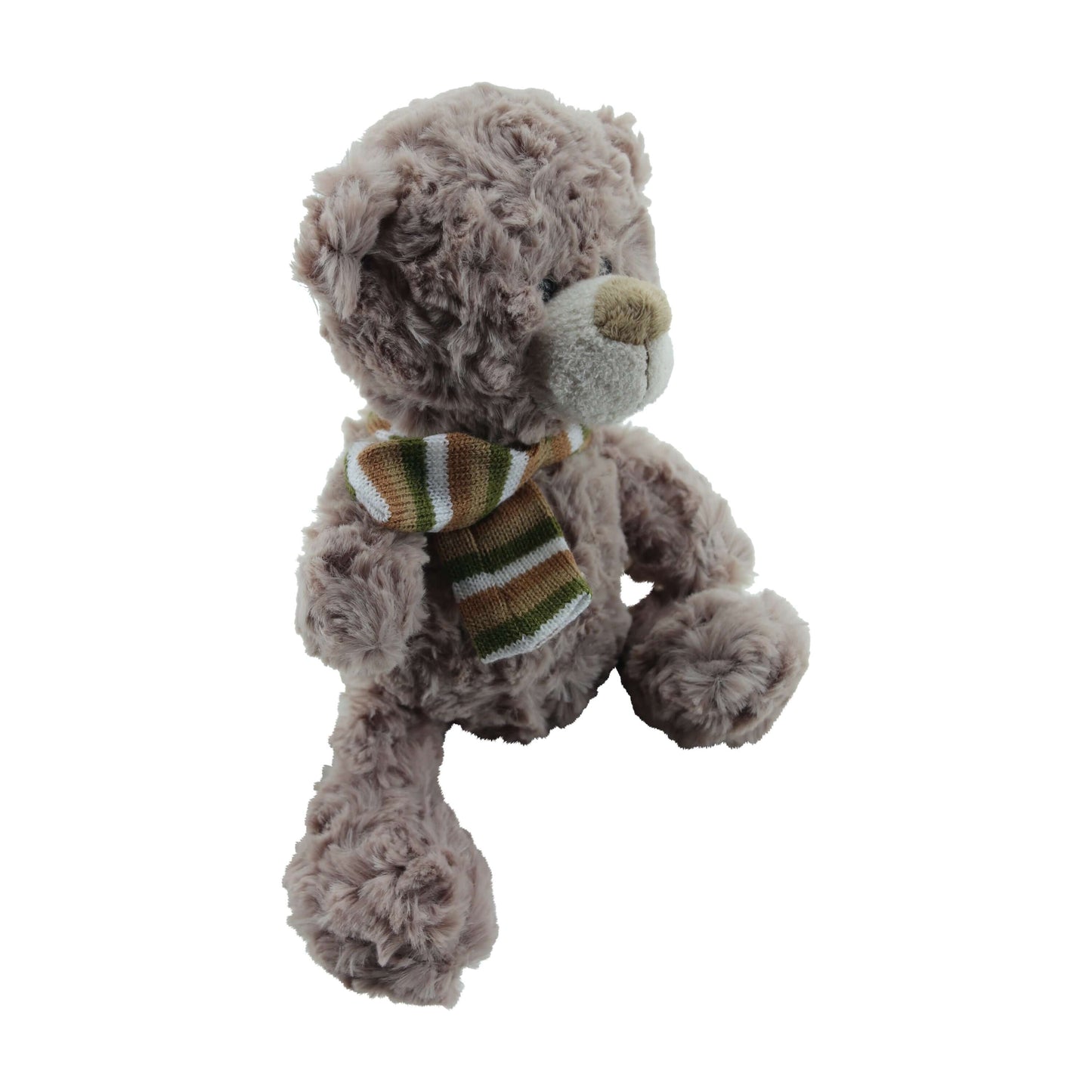 sweety toys 3815 teddybär plüsch kuschelbär teddy bär 29 cm braun ,mit schal kuschelweich