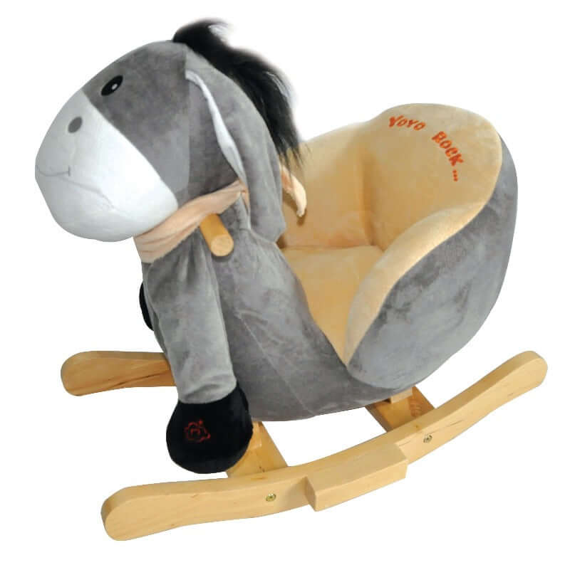 sweety toys 4775 schaukeltier esel "denny the donkey" schaukelesel schaukelpferd super-süß