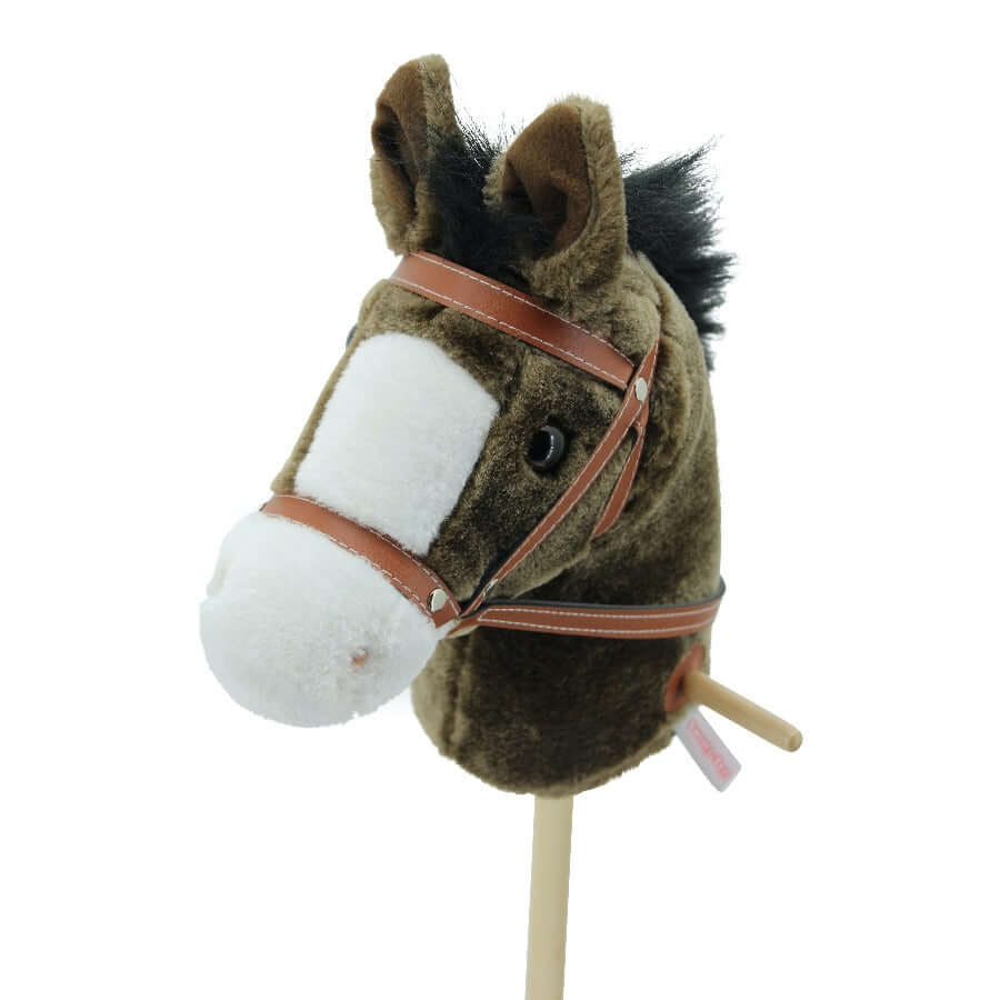 sweety toys 5086 steckenpferd chocolate mit funktion galopp/gewieher