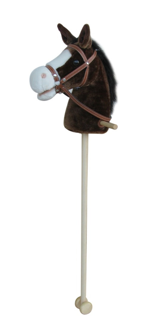 sweety toys 5086 steckenpferd chocolate mit funktion galopp/gewieher