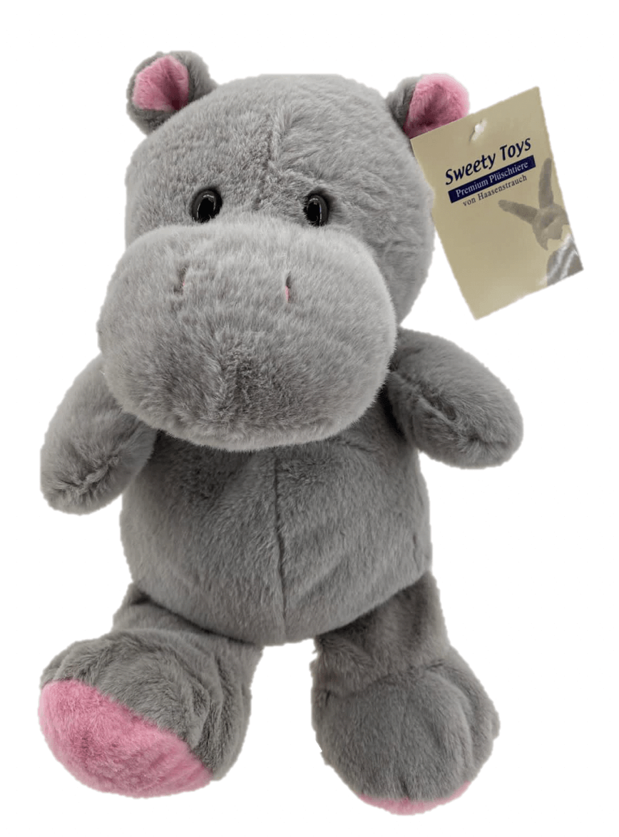 Sweety Toys 5635 Hippo plush hippo teddy cuddly stuffed animal 30 cm