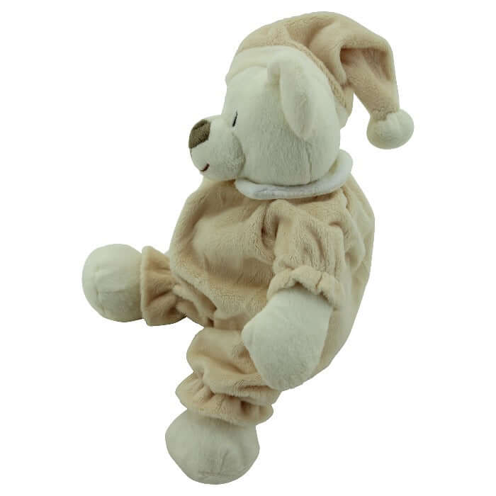 sweety-toys 5802 teddybär schlafbär kuschelbär sleepy 31 cm hellbraun