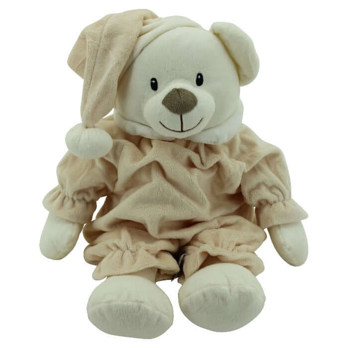 sweety-toys 5802 teddybär schlafbär kuschelbär sleepy 31 cm hellbraun