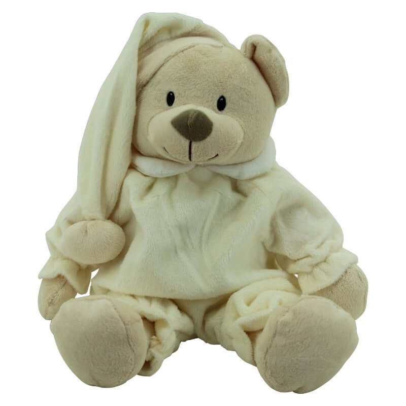 sweety-toys 5819 schlafbär sleepy kuschelbär teddy ca.40cm, beige supersoft