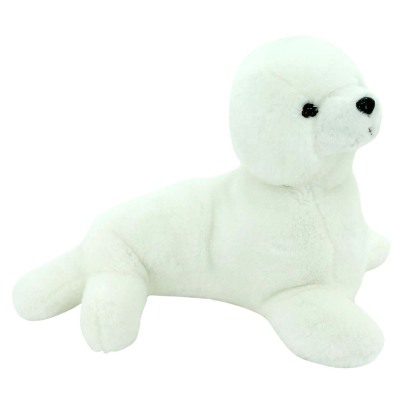 sweety toys 6236 kuscheltier robbe weiss seehund plüschrobbe ca.40cm plüsch