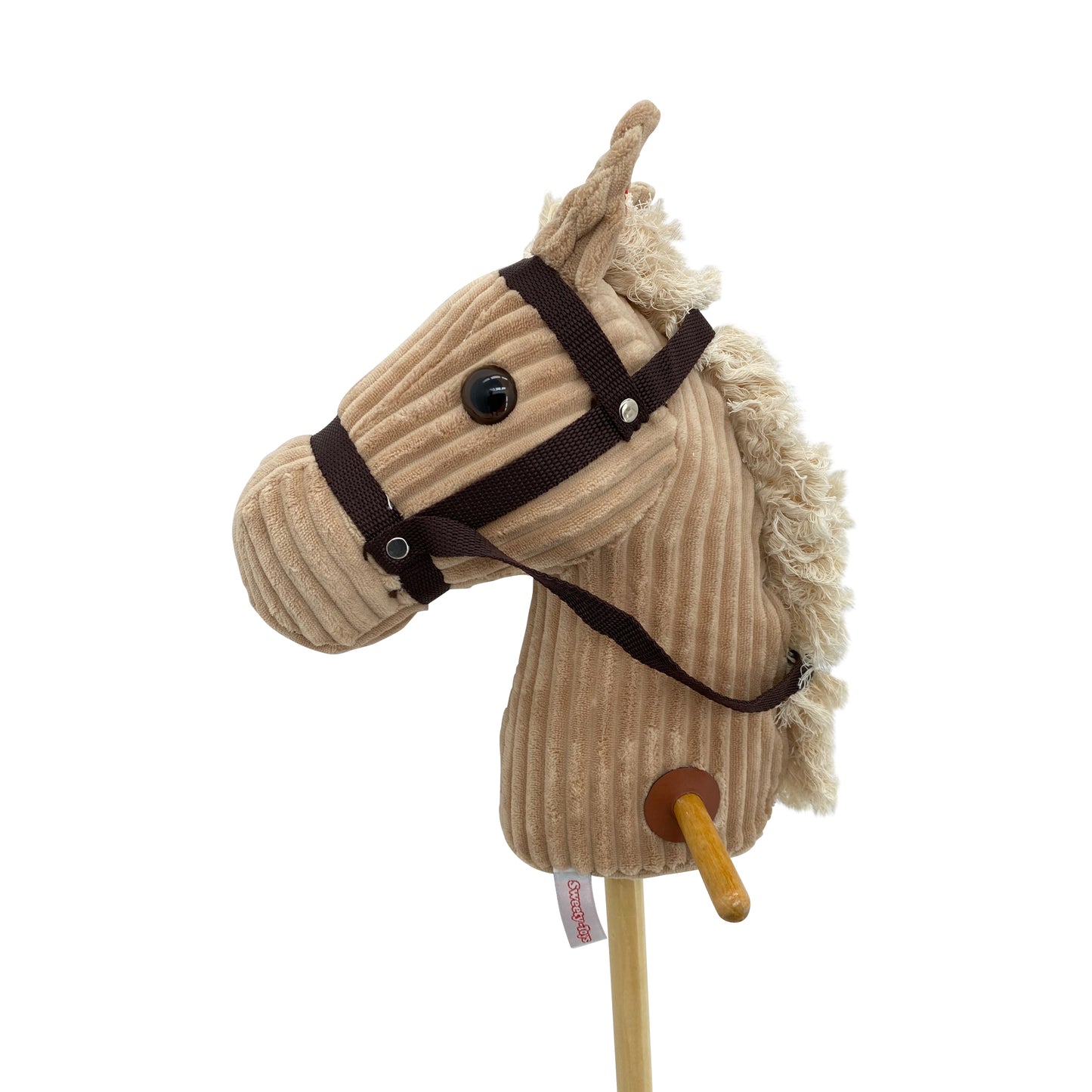 b-ware- sweety-toys 6809 " beige sugar " cord cotton steckenpferd