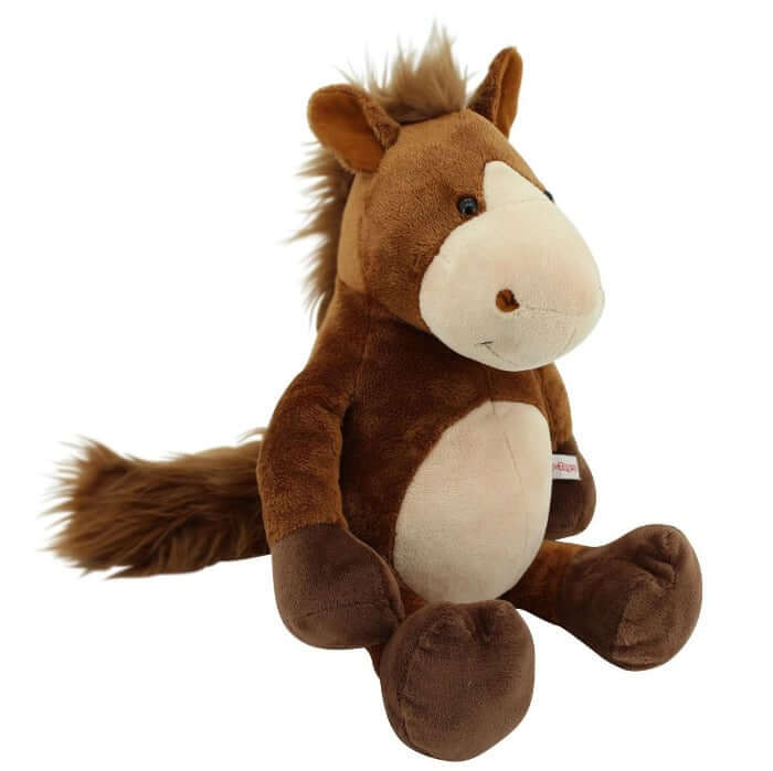 sweety toys 70717 plüschpferd pferdinand kuscheltier fohlen ca. 50 cm braun