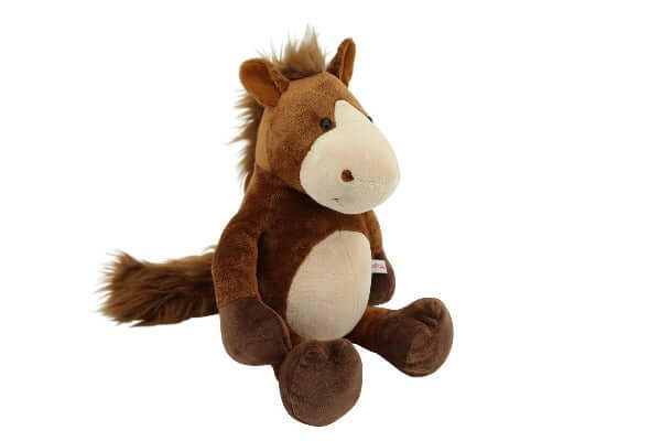 sweety toys 70612 plüsch pferd "pferdinand" kuscheltier fohlen ca. 28 cm braun